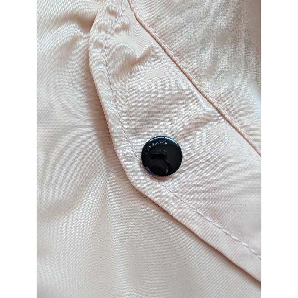 NWD Coach 1941 Women's Satin Cropped Bomber Jacket Size 2 Beige #2G413 - Picture 12 of 12